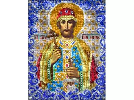 Принт для вышивки бисером «Святой Борис»