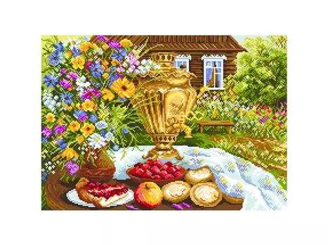 Рисунок на канве «Деревенский натюрморт»
