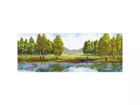 Рисунок на канве «Летний полдень»