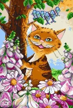 Рисунок на канве «Рыжий проказник»