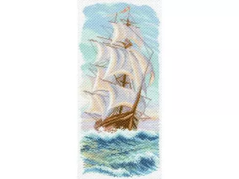 Рисунок на канве «Утренний бриз»