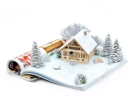 Рисунок на шелке «Сказочная книга»