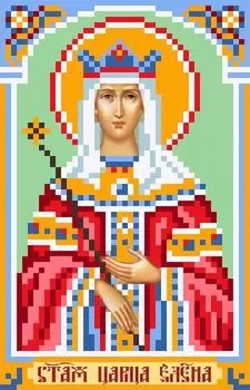 Рисунок на шелке «Святая Елена»