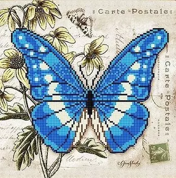 Рисунок на ткани «Бабочка 3»