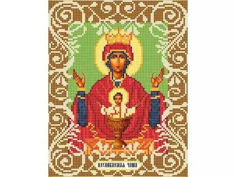 Рисунок на ткани «Богородица Неупиваемая Чаша»