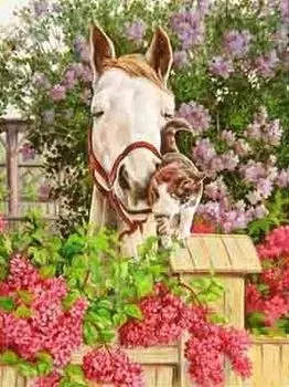 Рисунок на ткани «Дружба»