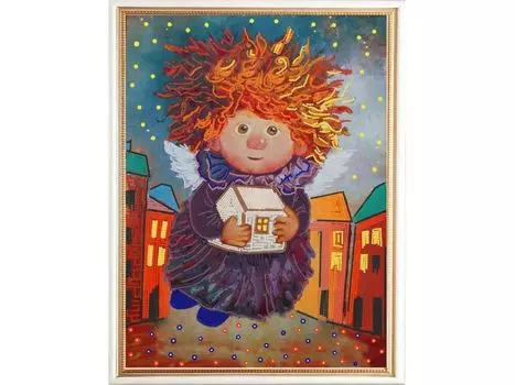 Рисунок на ткани «Хранитель домашнего очага»