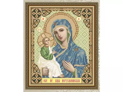 Рисунок на ткани «Иерусалимская Образ Пресвятой Богородицы»