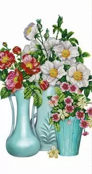 Рисунок на ткани «Лето душистое»