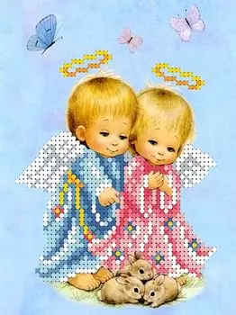 Рисунок на ткани «Любимые зверушки»