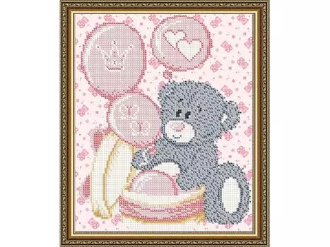 Рисунок на ткани «Метрика для девочки»