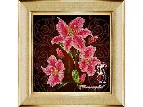 Рисунок на ткани «Нежная лилия»