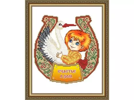 Рисунок на ткани «Оберег Счастье в дом»