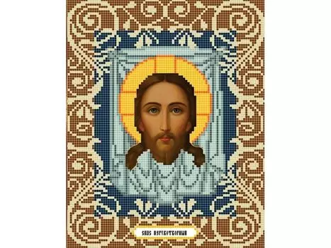 Рисунок на ткани «Спас Нерукотворный»