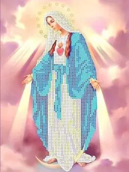 Рисунок на ткани «Святая Дева Мария. Непорочное зачатие»