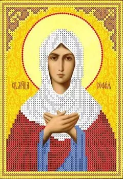Рисунок на ткани «Святая София»