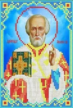 Рисунок на ткани «Святой Николай Чудотворец»