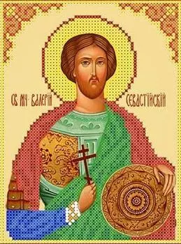 Рисунок на ткани «Святой Валерий»