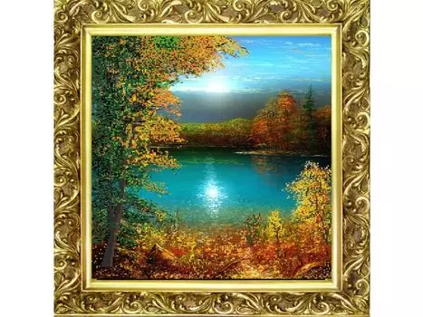 Рисунок на ткани «Вечер»