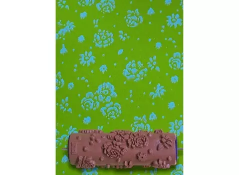 Узорный валик «Полевые цветы»