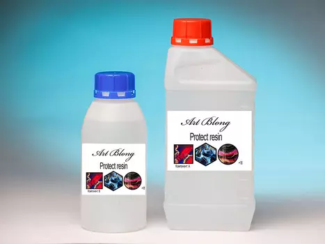 Защитный слой c сохранением памяти Protect Resin 300 г, Art Blong