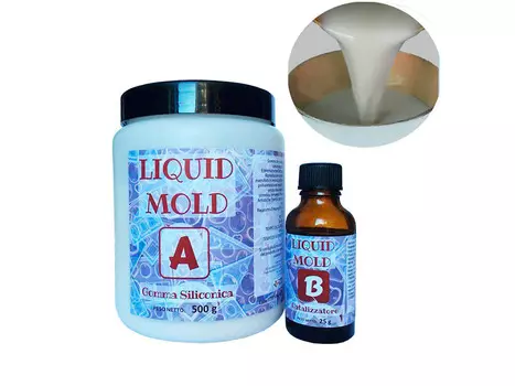 Жидкий силикон Liquid mold 500 г, Resin Pro
