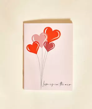 Блокнот 'любовь в воздухе' - LOVE NOTEBOOK - Розовый - ¿¿¿¿ ¿¿¿¿¿¿
