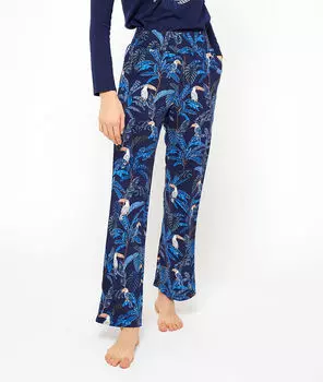 Брюки с принтом - DALYA - Тёмно-синий - XL