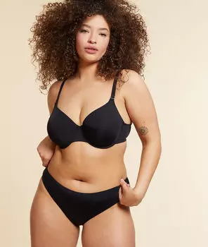 Бюстгальтер корбей - PURE FIT® - Черный - 75F