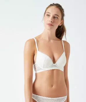 Бюстгальтер n°2 - пуш-ап планж - AMALFI - Экрю - 75A