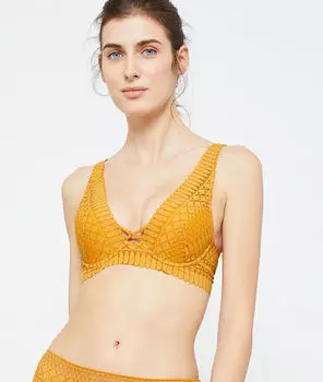 Бюстгальтер n°3 - le triangle пуш-ап - 102 ANS - Ярко-жёлтый - 75C