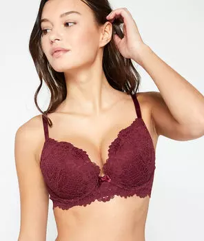 Бюстгальтер n°5 - с тонкими вставками - SUCCESS - Сливовый - 70E