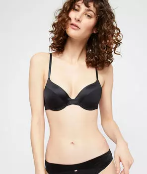 Бюстгальтер n°5 - с тонкими вставками - PURE BY - Чёрный - 65D