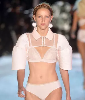 Бюстгальтер-треугольник без косточек - SPACER - Розовый - 75C