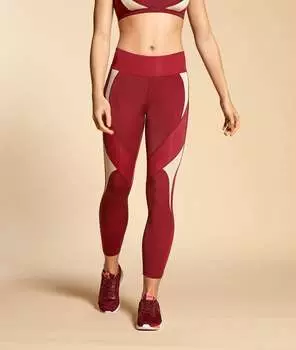 Длинные леггинсы - NOELIE - Бордовый - S