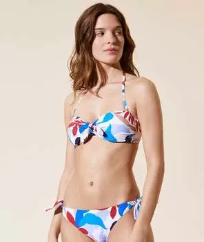 Haut de maillot de bain bandeau, pads amovibles - CHIC - MULTICOLORE - 40