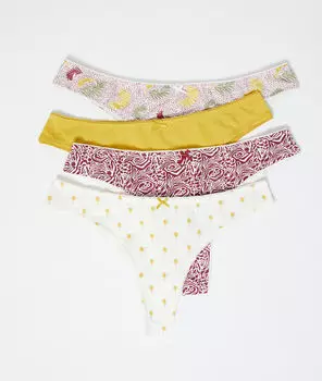 Lot de 4 brésiliens - REESE - OCRE - M