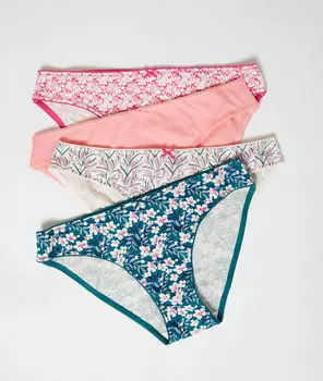 Lot de 4 culottes - ZOE - ROSE - L