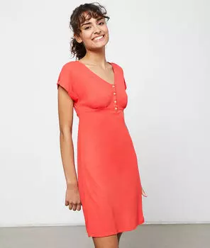 Nuisette côtelée - COLINE - ORANGE - L