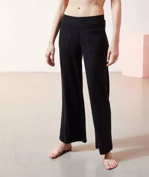 Пижамные брюки в рубчик - DAMON - Чёрный - M