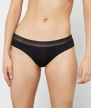 Шортики из хлопка - INVISIBLE - Чёрный - S