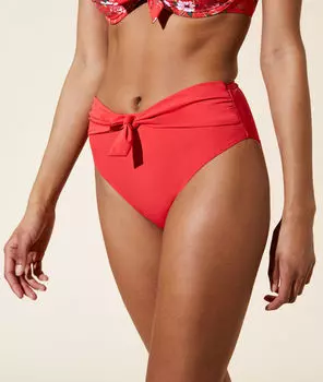 Трусики с завышенной талией - ROYALE - Красный - 42