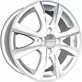 Диски R14 4x100 5,5J ET38 D67,1 Скад Мальта алмаз-белый