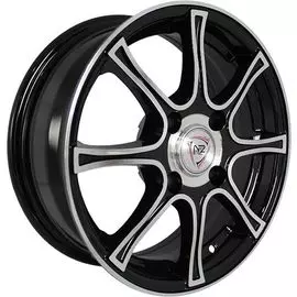 Диски R14 4x100 5,5J ET39 D73,1 NZ Wheels SH 607 BKF