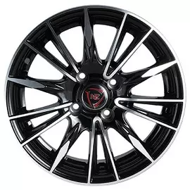 Диски R14 4x100 6J ET43 D60,1 NZ Wheels F-35 BKF