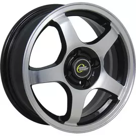 Диски R14 4x108 5,5J ET43 D63,4 Cross Street CR-14 BKF