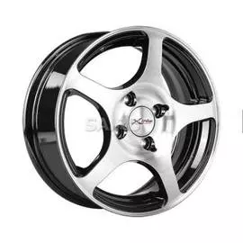 Диски R14 4x98 5,5J ET35 D58,5 X'trike X-103 BK/FP