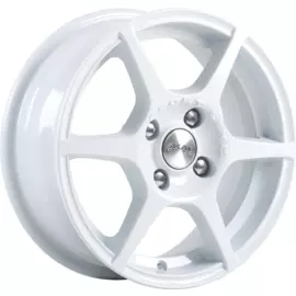 R14 4x98 5,5J ET38 D58,6 Скад Ягуар белый