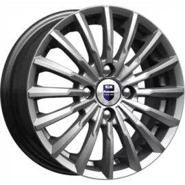 Диски R14 4x98 5,5J ET40 D58,5 К&amp;К Акцент (КС641) Дарк платинум