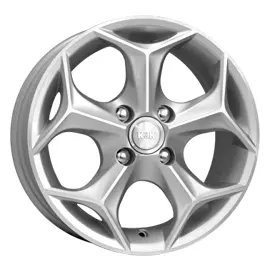Диски R14 4x98 6,0J ET38 D58,5 K&amp;K Кристалл алмаз сильвер (КС380)